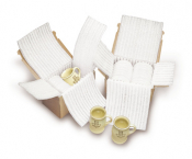 300mm X 75M White Foam Rolls 4mm thick - 5 rolls per bundle