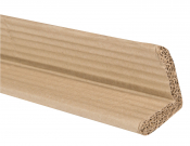 1200mm x 50mm x 50mm x 15mm Corrugated Perforated Edges