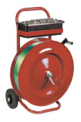 Mobile Strapping Dispenser Trolley for 406mm dia Cardboard Cores PTD406