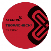 40mm Dia Red Tamper Evident Labels - 250 labels per roll