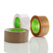48mm x 66M Clear Low Noise Polyprop Tape Solvent Ref 545