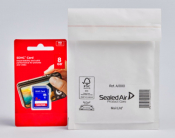 White Mail Lite Bubble Lined Postal Bags REF. A/000 - 100 bags per box