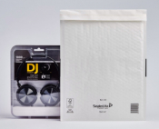 White Mail Lite Bubble Lined Postal Bags REF. H/5 - 100 bags per box