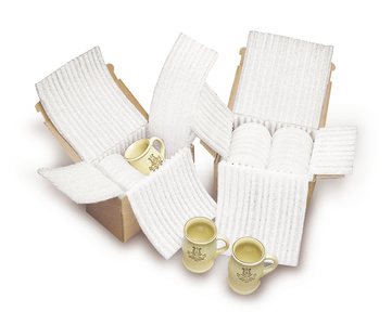300mm X 75M White Foam Rolls 4mm thick - 5 rolls per bundle