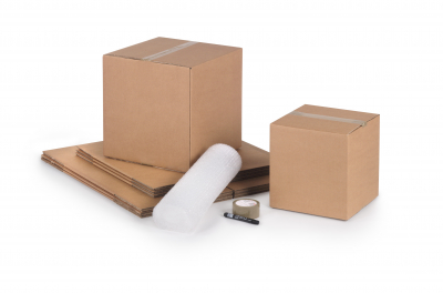 4" X 4" X 4" Single Wall Cartons