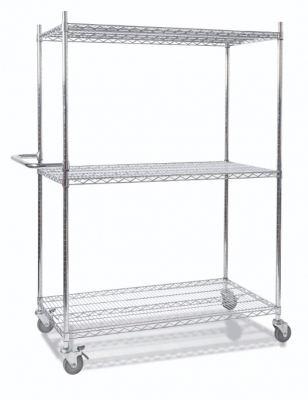 Chrome Shelf Trolleys