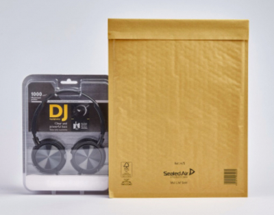 Gold Mail Lite Bubble Lined Postal Bags REF. H/5 - 100 bags per box